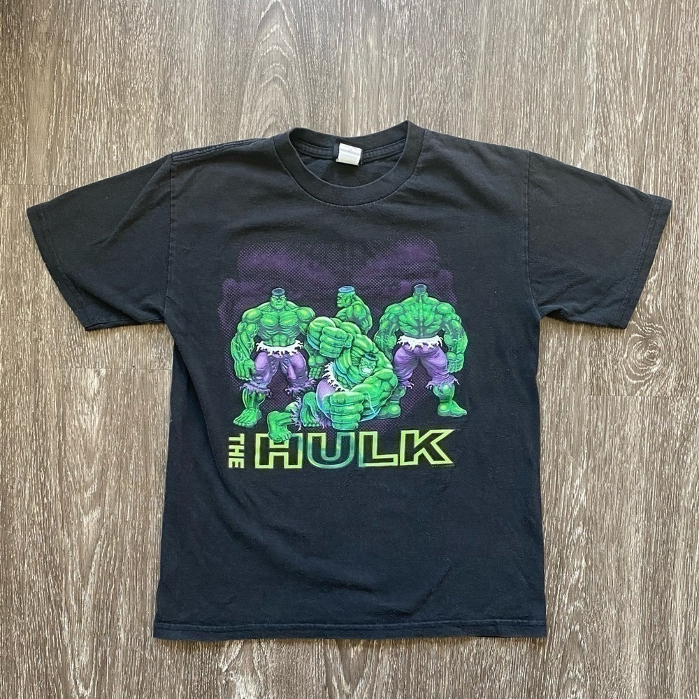 Mad Engine‎ Marvel Vintage 2003 Hulk T-shirt. Youth Medium